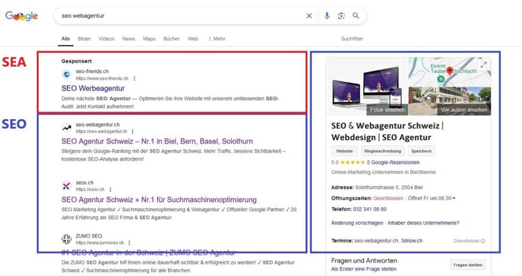 erklärgrafik: SERP-Artikel-Abb-1-seo-vs-sea